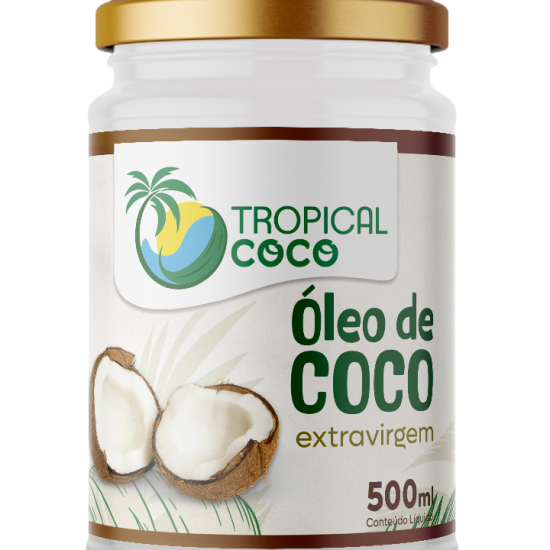 Óleo de Coco Extra Virgem - 500ml